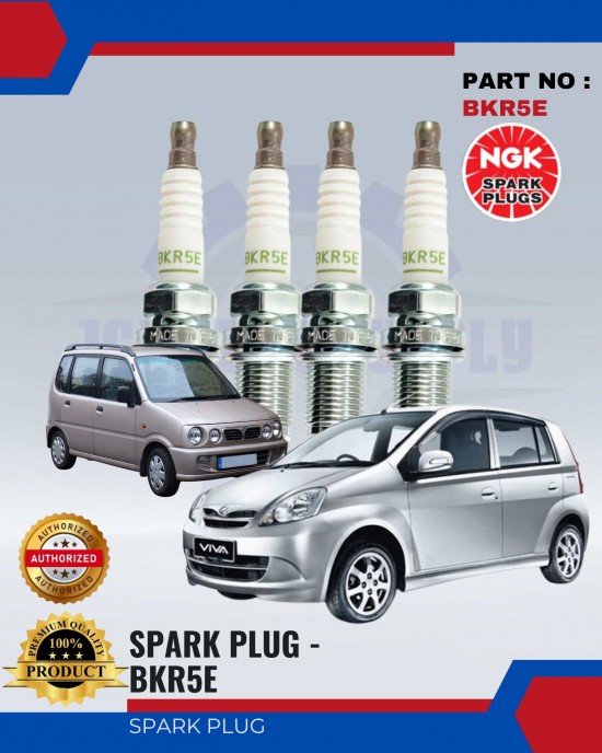 BKR5E-11 NGK PLUG For Myvi-Kenari-Kelisa-Kancil-Viva Spark Plug & Plug Cables image