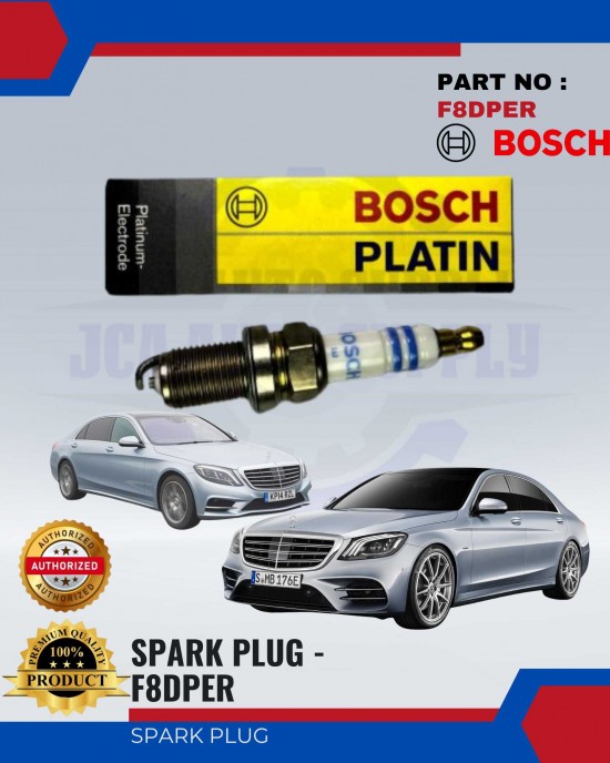 BOSCH Spark Plug - MERCEDES BENZ V6 - 1PCS - F8DPER Spark Plug & Plug Cables image