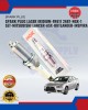 Spark Plug Laser Iridium-Mitsubishi Lancer-Asx-Outlander-Inspira-FR611 2687-NGK-1 SET Spark Plug & Plug Cables image