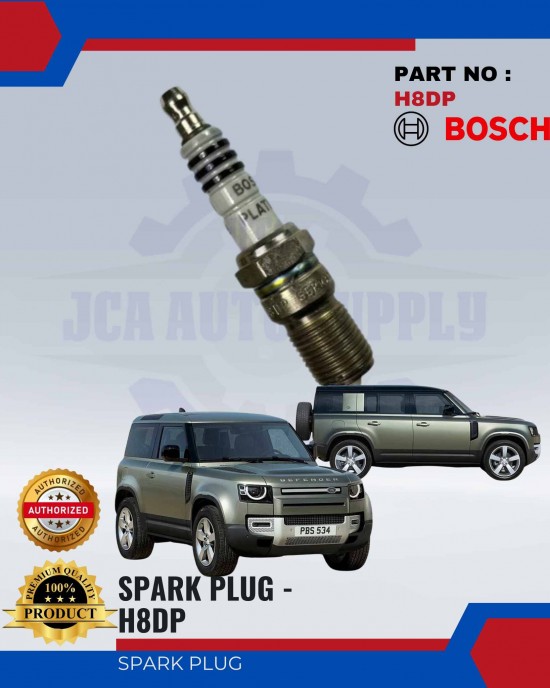 Spark Plug Platinum-Land Rover-BOSCH-1PCS-H8DP Spark Plug & Plug Cables image