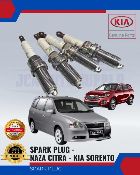 Naza Citra - Kia Sorento Spark Plug Set (4pcs) Spark Plug & Plug Cables image