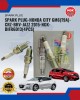 Spark Plug-Honda City Gm6(T9a)- Crz-Brv-Jazz 2015-NGK-DIFR6D13(4pcs) Spark Plug & Plug Cables image