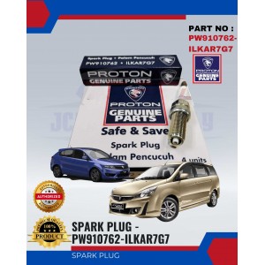 Spark Plug-Proton Exora Turbo-Preve Turbo-Suprima Iridium-PROTON-PW910762-ILKAR7G7