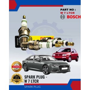 Spark Plug (4 Pieces)-Volkswagen Golf III-Audi A6-Nissan AD-BOSCH-W 7 LTCR