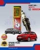 BOSCH Spark Plug - VOLKSWAGEN POLO-COUPE 1.3 - 1PCS - W5DTC Spark Plug & Plug Cables image