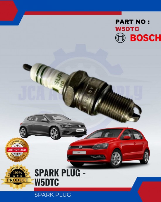 BOSCH Spark Plug - VOLKSWAGEN POLO-COUPE 1.3 - 1PCS - W5DTC Spark Plug & Plug Cables image