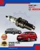 BOSCH Spark Plug - VOLKSWAGEN POLO-COUPE 1.3 - 4PCS - W5DTC Spark Plug & Plug Cables image