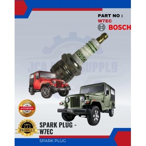 Spark Plug-Mahindra CJ3-1PCS-BOSCH-W7EC