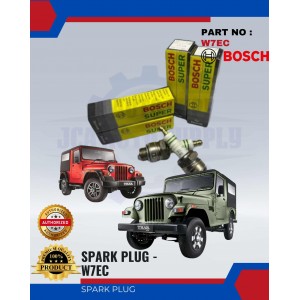 Spark Plug-Mahindra CJ3-4PCS-BOSCH-W7EC