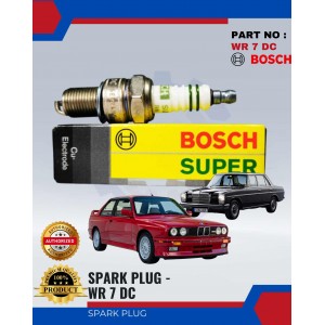 Spark Plug-Bmw E12-E30-E21-Mercedes Benz 115-4PCS-BOSCH-WR 7 DC