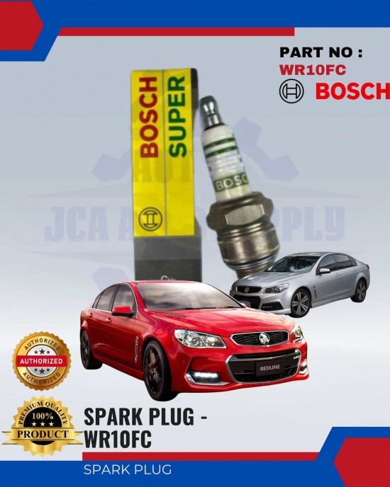 BOSCH Spark Plug - Holden - 4pcs - WR10FC Spark Plug & Plug Cables image