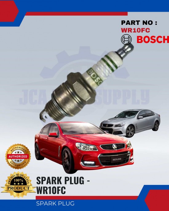 BOSCH Spark Plug - Holden - 4pcs - WR10FC Spark Plug & Plug Cables image