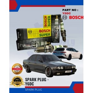 Spark Plug-Bmw E34-M5 Touring-4PCS-BOSCH-Y6DC