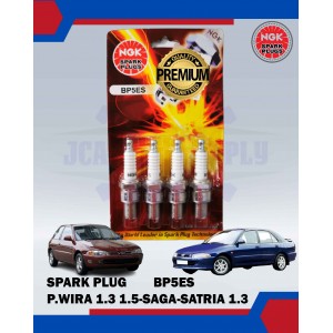 Spark Plug (4pcs)-Proton Wira 1.3 1.5-Saga-Satria 1.3-NGK-BP5ES-11