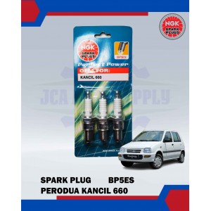 Spark Plug Set (3pcs)-Perodua Kancil 660-NGK-BP5ES