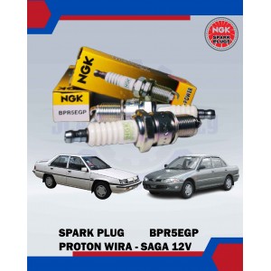 Spark Plug Set (4pcs)-Proton Wira 1.3-1.5-Saga 12V-Iswara 12V-NGK G-POWER-BPR5EGP