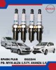 Perodua Myvi - Alza - Toyota Avanza - Rush Spark Plug - Denso - IXU22#4 (5308#4) Spark Plug & Plug Cables image