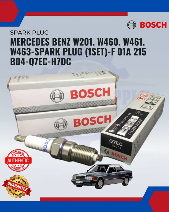 Showing image for Mercedes Benz W201. W460. W461. W463-Spark Plug (1SET)-F 01A 215 B04-Q7EC-H7DCE Mercedes Benz W201. W460. W461. W463-Spark Plug (1SET)-F 01A 215 B04-Q7EC-H7DCE Spark Plug image