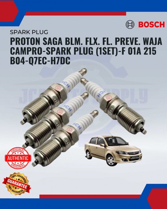 Showing image for Proton Saga BLM. FLX. FL. Preve. Waja Campro-Spark Plug (1SET)-F 01A 215 B04-Q7EC-H7DC Proton Saga BLM. FLX. FL. Preve. Waja Campro-Spark Plug (1SET)-F 01A 215 B04-Q7EC-H7DC Spark Plug image