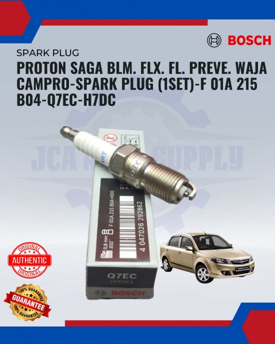 Showing image for Proton Saga BLM. FLX. FL. Preve. Waja Campro-Spark Plug (1SET)-F 01A 215 B04-Q7EC-H7DC Proton Saga BLM. FLX. FL. Preve. Waja Campro-Spark Plug (1SET)-F 01A 215 B04-Q7EC-H7DC Spark Plug image