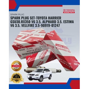 Toyota Harrier.Alphard.Estima.Fortuner.Innova Original Irridium Spark Plug Set-90919-01247-FK20HR11