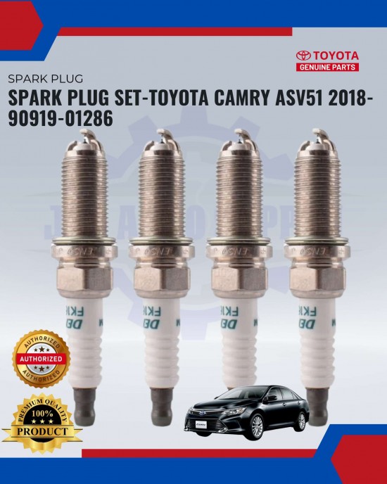 Toyota Camry ASV51 Original Irridium Spark Plug Set-90919-01286-FK16HBR-J8 Spark Plug image