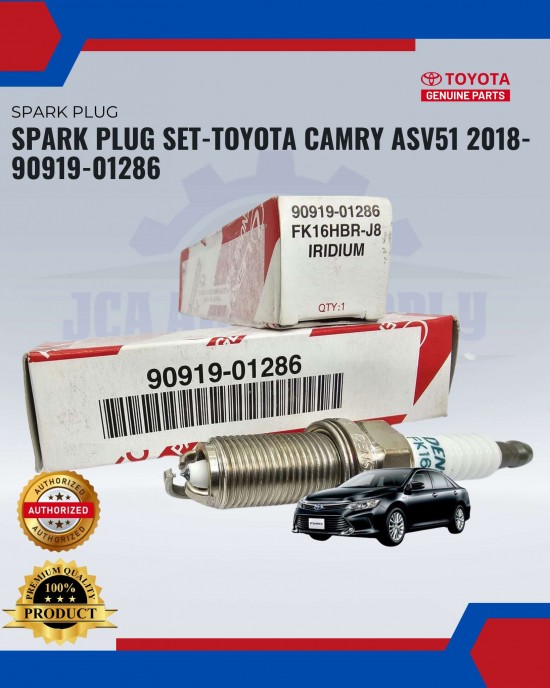 Toyota Camry ASV51 Original Irridium Spark Plug Set-90919-01286-FK16HBR-J8 Spark Plug image