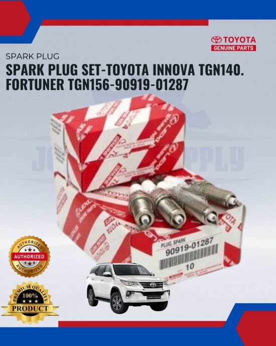 Toyota Innova TGN140.Fortuner TGN156 Spark Plug Set-90919-01287 Spark Plug image