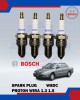 Spark Plug Set (4pcs)-Proton Wira 1.3-1.5-BOSCH-W8DC/F6TC image
