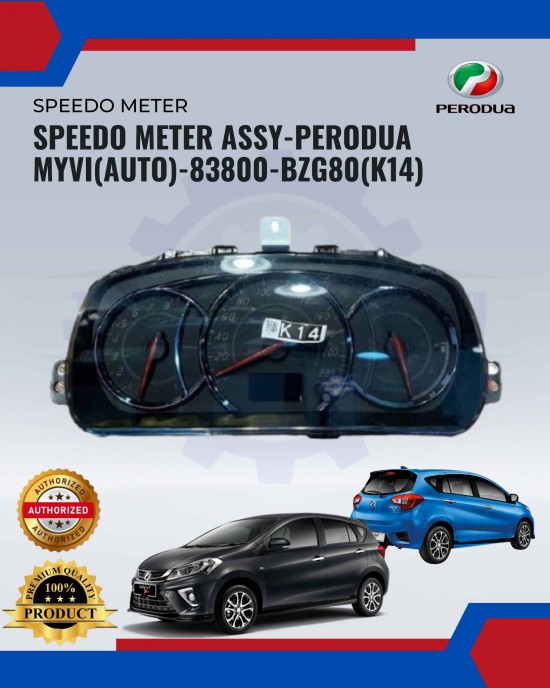 Speedo Meter Assy-Perodua Myvi(auto)-83800-BZG80(K14) image