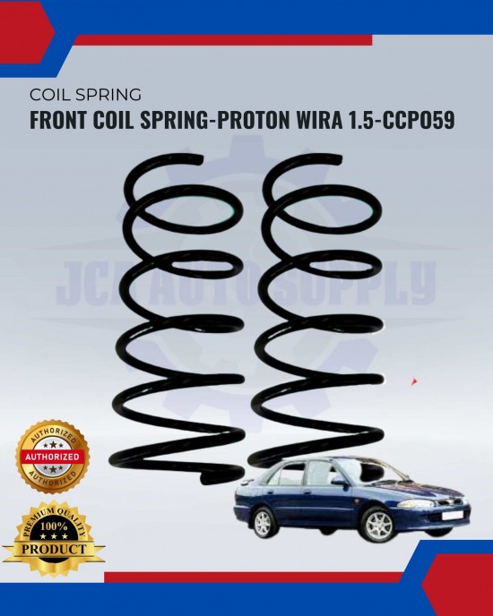 Proton Wira 1.5cc-Front Coil Spring Set-CCPO59 Coil Spring image