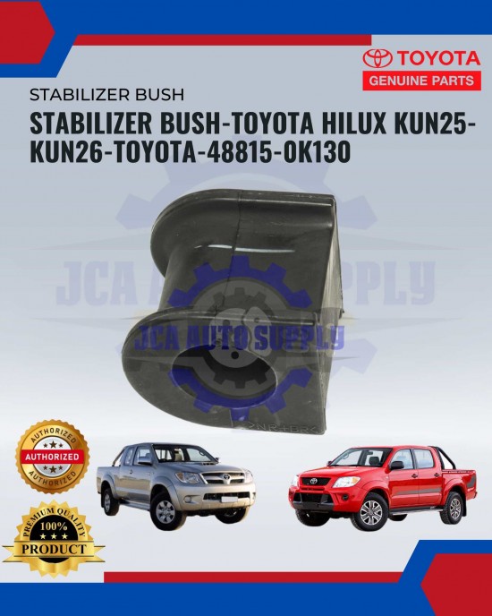 Stabilizer Bush-Toyota Hilux Kun25-Kun26-Toyota-48815-0K130 Absorber / Struts / Suspension Parts image