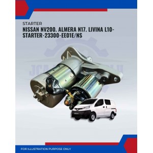 Starter Assy-Nissan NV200-Almera N17-Livina L10-23300-EE01E