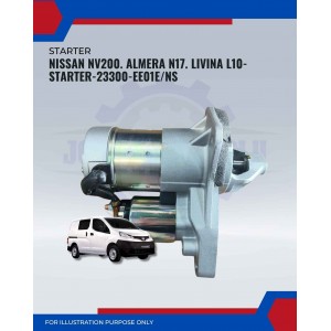 Starter Assy-Nissan NV200-Almera N17-Livina L10-23300-EE01E Starter Assy-Nissan NV200-Almera N17-Livina L10-23300-EE01E