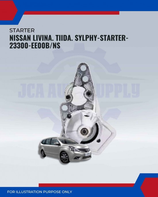Starter Assy-Nissan Livina-Tiida-Sylphy-23300-EE00B