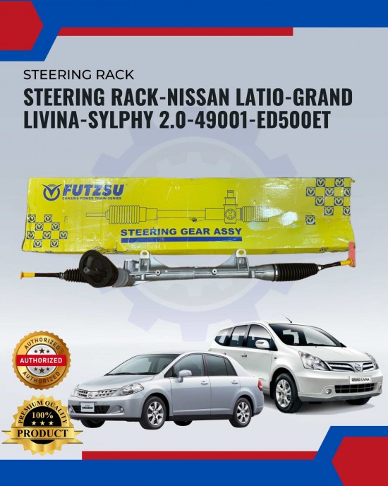 Power Steering Rack-Nissan Latio-Grand Livina-Sylphy 2.0-49001-Ed500et image