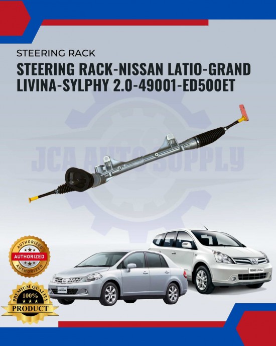 Power Steering Rack-Nissan Latio-Grand Livina-Sylphy 2.0-49001-Ed500et image