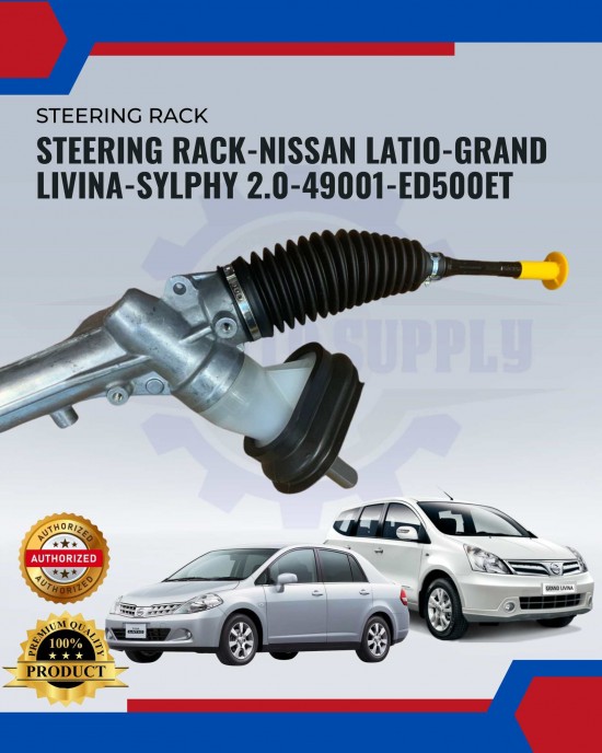 Power Steering Rack-Nissan Latio-Grand Livina-Sylphy 2.0-49001-Ed500et image