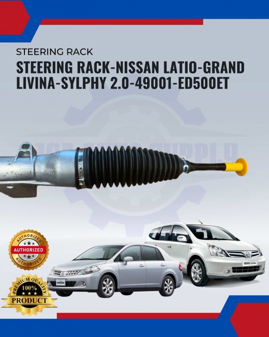 Power Steering Rack-Nissan Latio-Grand Livina-Sylphy 2.0-49001-Ed500et image