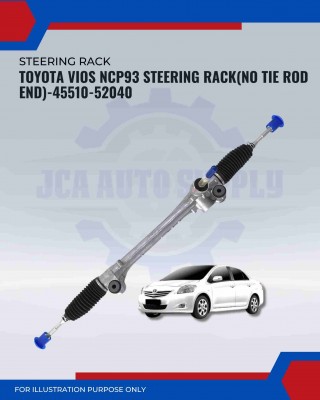 Steering Rack-Toyota Vios NCP93 (No Tie Rod End)-45510-52040-Anshin