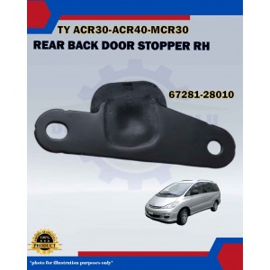 Rear Back Door Stopper RH-Toyota Estima ACR30-ACR40-MCR30-67281-28010