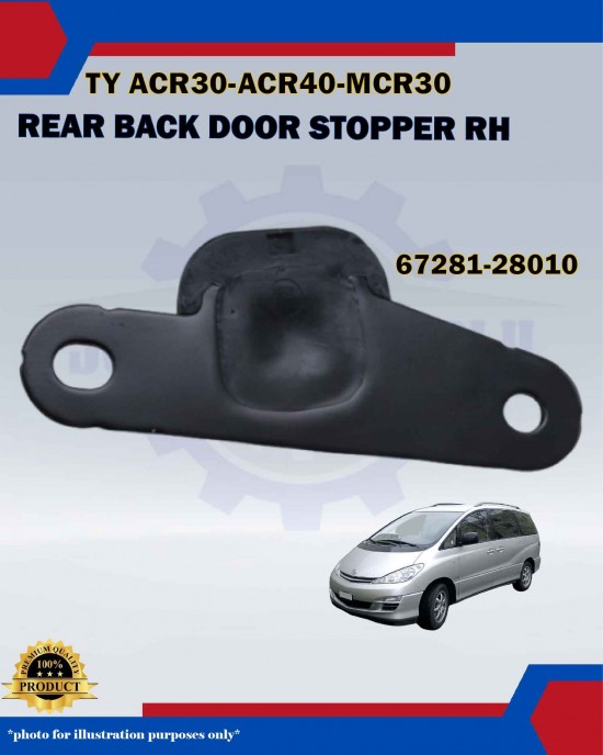 Rear Back Door Stopper RH-Toyota Estima ACR30-ACR40-MCR30-67281-28010