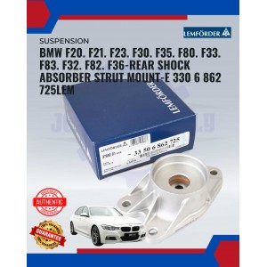 BMW F20. F21. F23. F30. F35. F80. F33. F83. F32. F82. F36-Rear Shock Absorber Strut Mount-E 330 6 862 725LEM