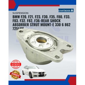BMW F20. F21. F23. F30. F35. F80. F33. F83. F32. F82. F36-Rear Shock Absorber Strut Mount-E 330 6 862 725LEM