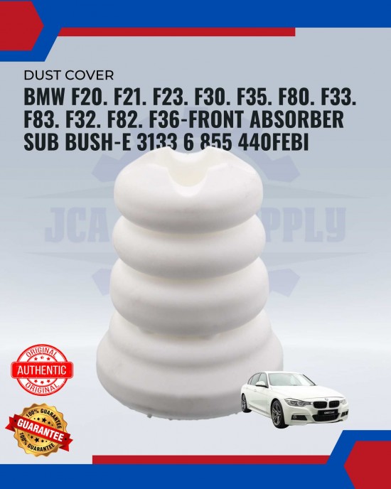 Showing image for BMW F20. F21. F23. F30. F35. F80. F33. F83. F32. F82. F36-Front Absorber Sub Bush-E 3133 6 855 440FEBI BMW F20. F21. F23. F30. F35. F80. F33. F83. F32. F82. F36-Front Absorber Sub Bush-E 3133 6 855 440FEBI Suspension Part image