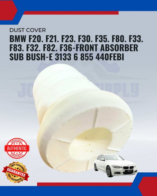 Showing image for BMW F20. F21. F23. F30. F35. F80. F33. F83. F32. F82. F36-Front Absorber Sub Bush-E 3133 6 855 440FEBI BMW F20. F21. F23. F30. F35. F80. F33. F83. F32. F82. F36-Front Absorber Sub Bush-E 3133 6 855 440FEBI Suspension Part image