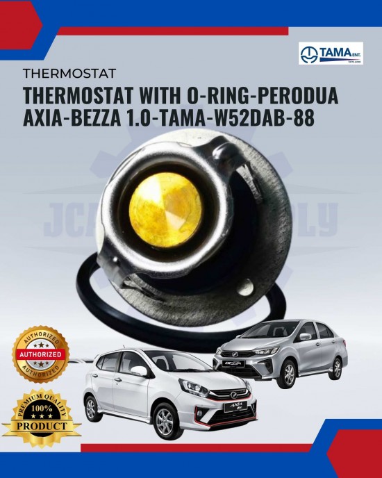 Thermostat With O-Ring-Perodua Axia-Bezza 1.0-Tama-W52DAB-88 image