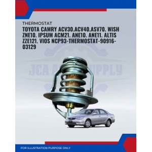 Thermostat-Toyota Camry ACV30-ACV40-ASV70-ZNE10-ACM21-ANE10-ANE11-ZZE121-Vios NCP93-90916-03129