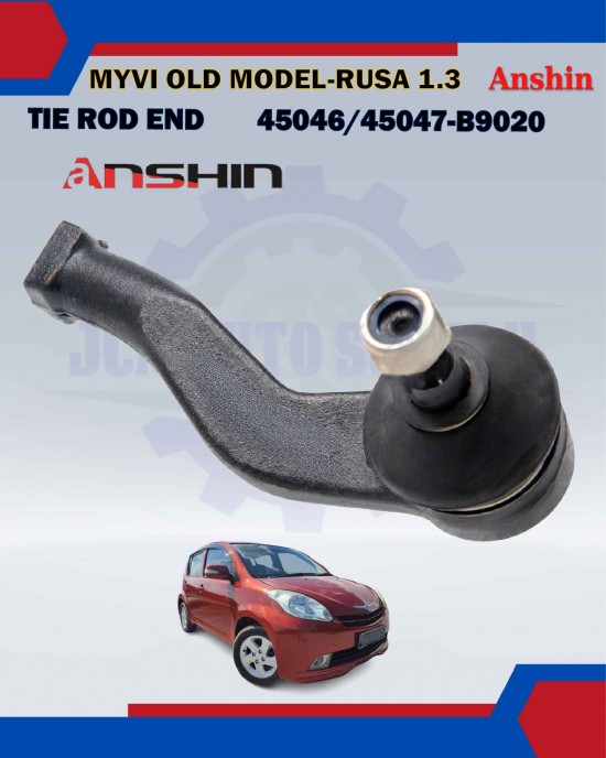 Tie Rod End Set-Perodua Myvi Old Model, Rusa 1.3-Anshin-PEE-45046-B9020/45047-B9020 image