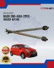 Perodua Axia-Bezza 1.0cc Steering Rack End Set Anshin-45503-BZ140 Rack End-Tie Rod End image